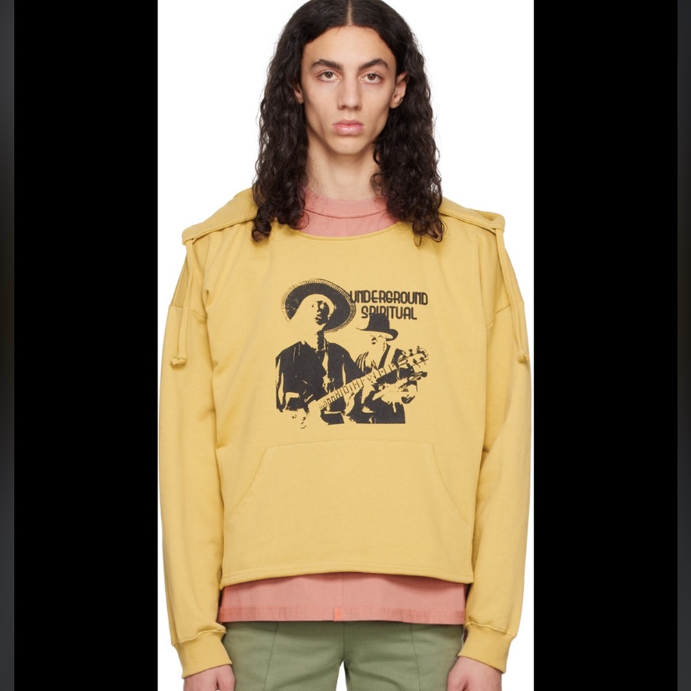 NWOT HEAD OF STATE SSENSE EXCLUSIVE UNDERGROUND SPIRITUAL' SWEATSHIRT SZ M